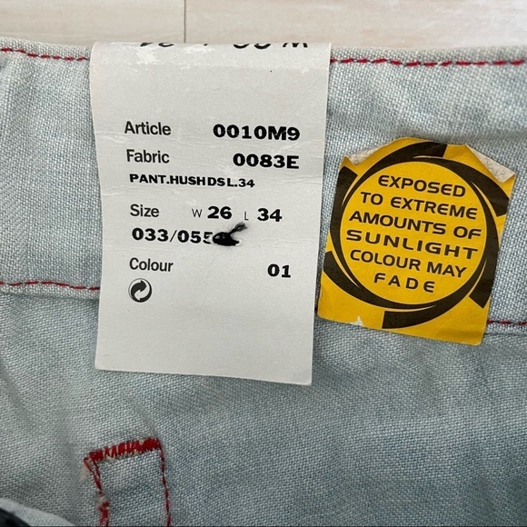 NWT Diesel Industry Hush DS Light Wash Bootcut Jeans - Picture 3 of 8